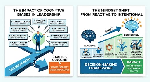 impact of cognitive biases on Leadership